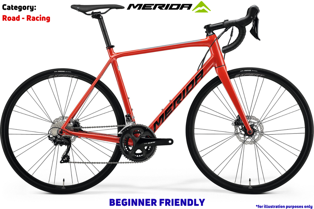 Merida Scultura 400 - Golden Red (Grey) | Hup Leong Company | The